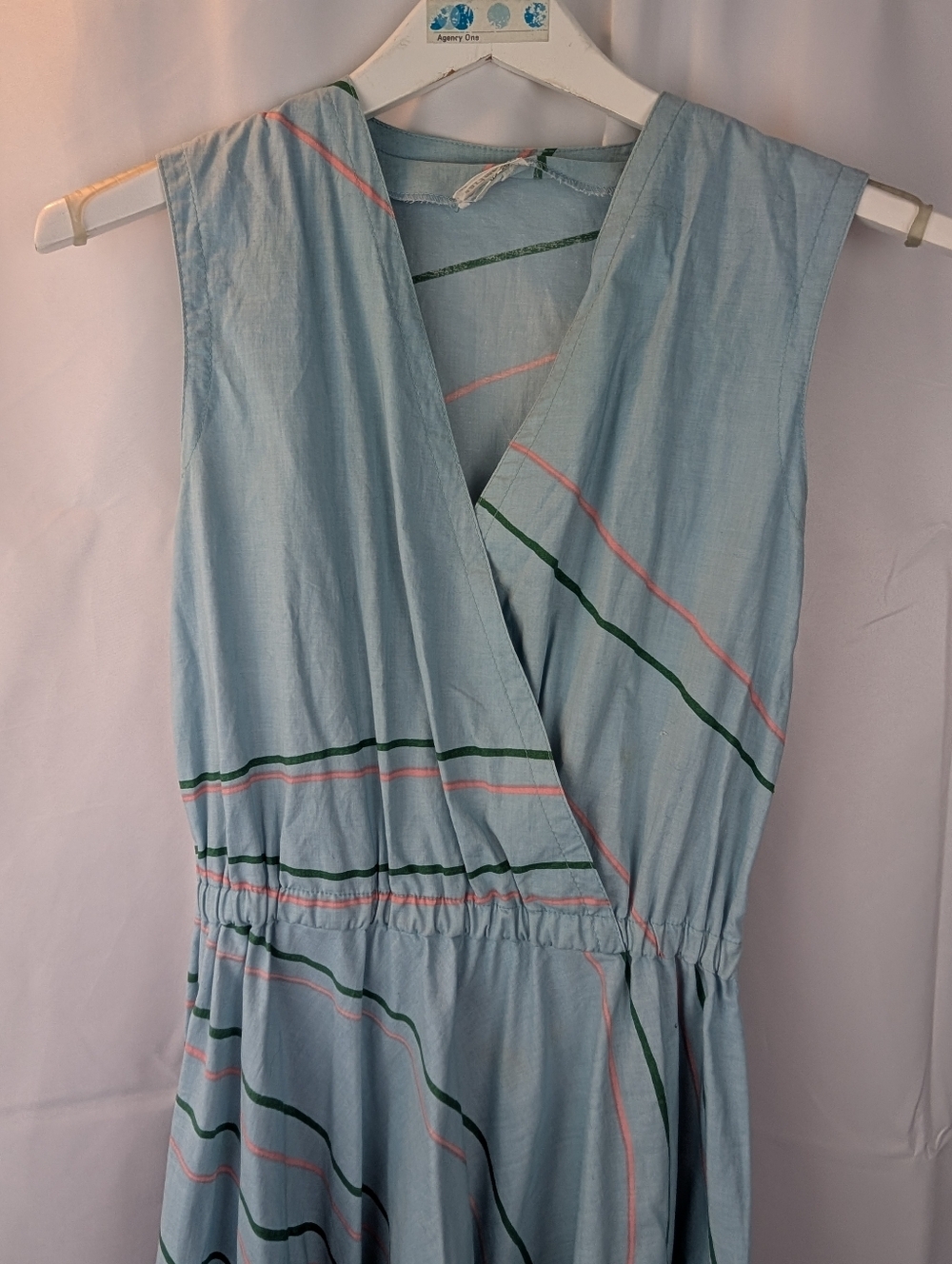 Vintage 70s Marimekko Jälki sundress/designed by Pentti Rinta in VGUC - Picture 2 of 8